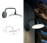 Applique Piatta in Alluminio Led 18 W Focus | Sovil 8