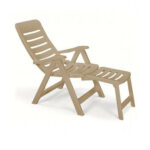 Sedia Sdraio Esterno Pieghevole Quintilla con Prolunga | Scab 10