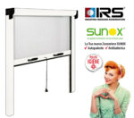 Zanzariera Avvolgibile Verticale Antibatterica Sunox | IRS 7