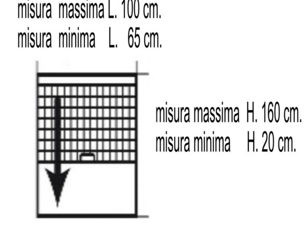 Zanzariera Avvolgibile Verticale Antibatterica Sunox | IRS 3