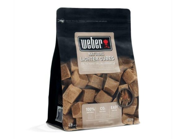 Weber | Cubetti Accendifuoco 48 Pezzi