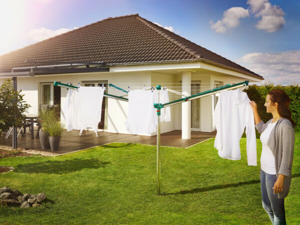 Leifheit | Stendibiancheria a Ombrello Linomatic 500 Deluxe 3