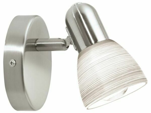 Faretto in Nickel Opaco E Vetro E14 Dakar | Eglo