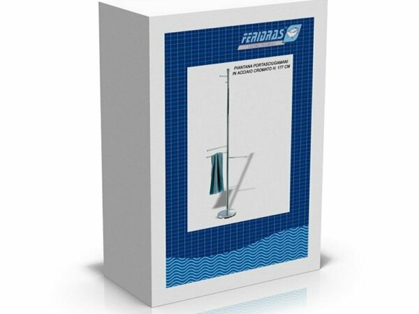 Piantana Porta Asciugamani 6 Bracci da Bagno 3