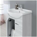 Mobile Bagno con Lavabo e Specchio 56×45 cm 799083 6