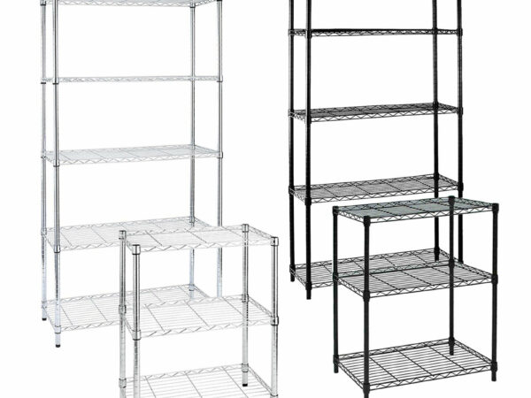 Libreria con Ripiani in Acciaio Archimede Light