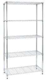 Libreria con Ripiani in Acciaio Archimede Light 10