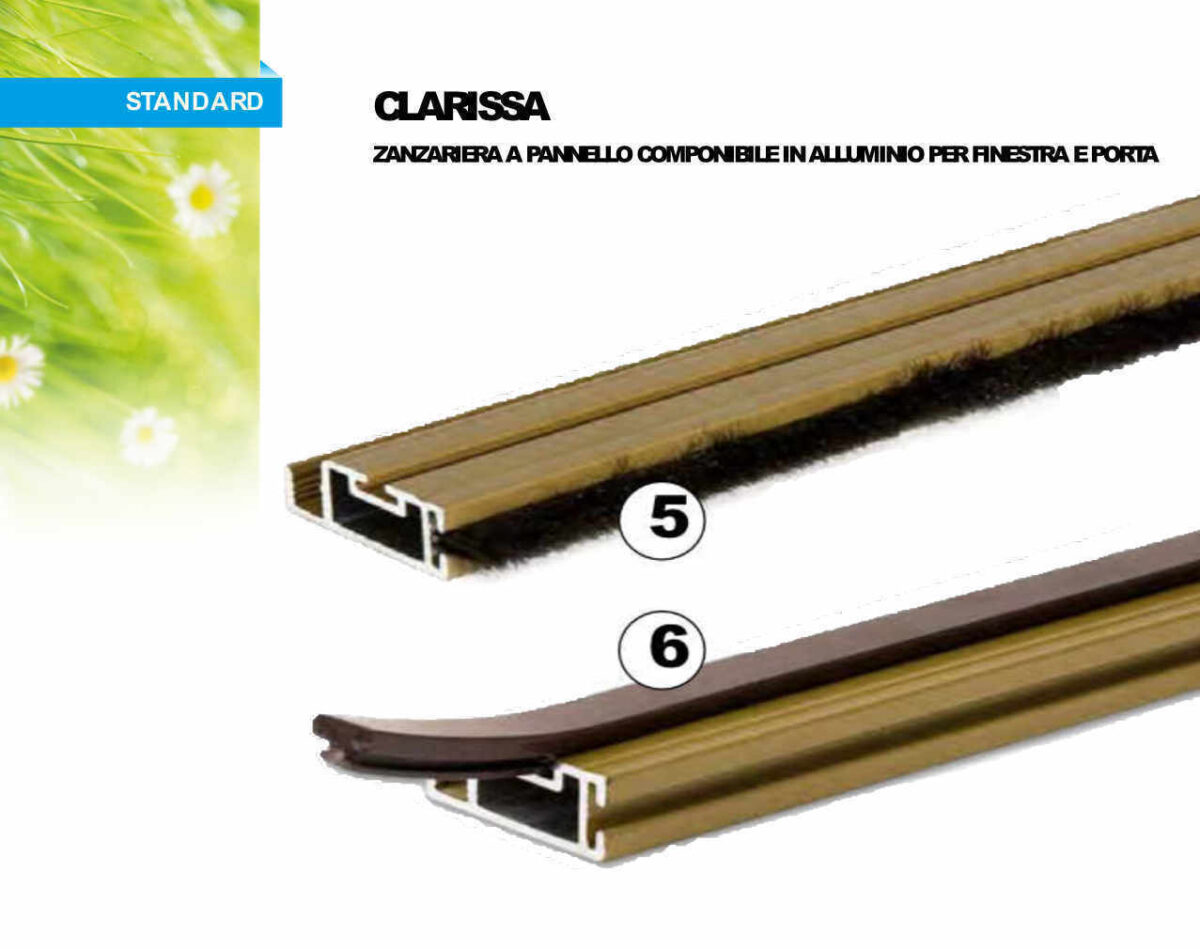 Spazzolino per Zanzariera a Pannello Clarissa | IRS 4