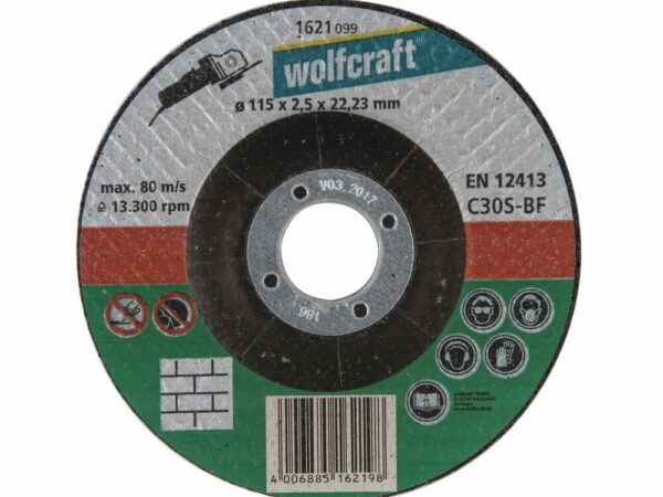 Disco da Taglio per Pietra Pz 5 | Wolfcraft