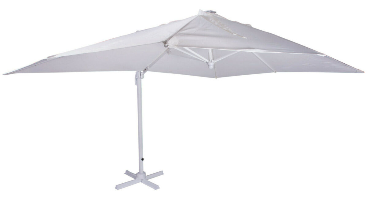 Ombrellone da Giardino 3×4 con Luci Led 5