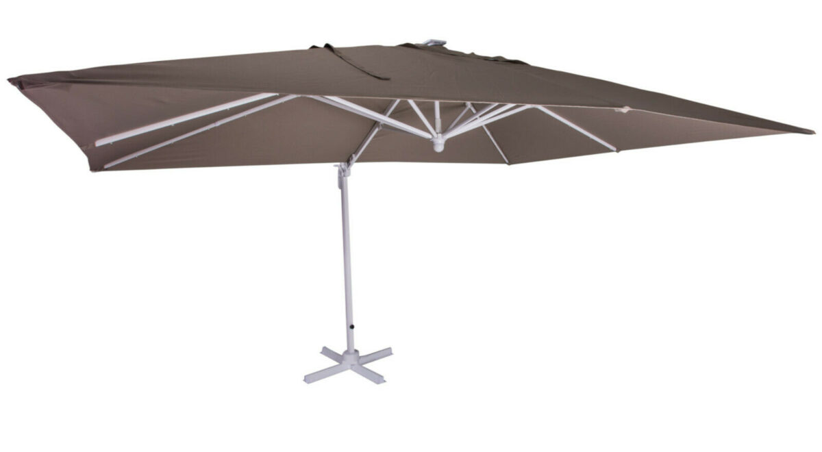 Ombrellone da Giardino 3×4 con Luci Led 6