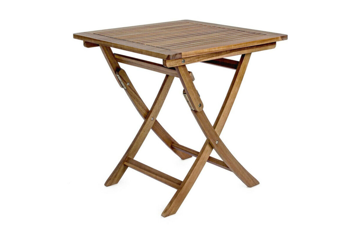 Tavolo in Legno Pieghevole da Esterno 70×70 Noemi 5