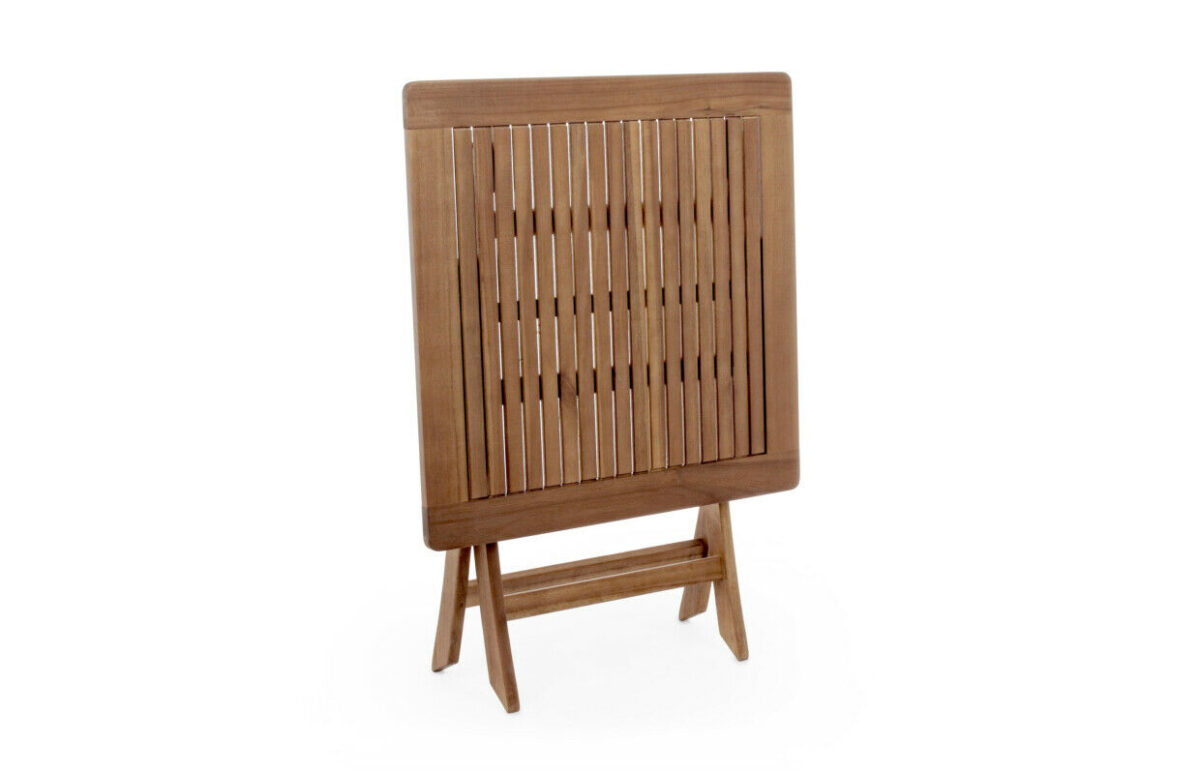 Tavolo in Legno Pieghevole da Esterno 70×70 Noemi 6
