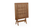 Tavolo in Legno Pieghevole da Esterno 70×70 Noemi 12
