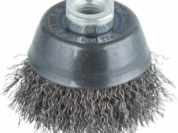 Spazzole Metalliche a Tazza per Smerigliatrice | Wolfcraf