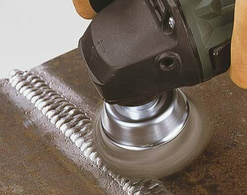 Spazzole Metalliche a Tazza per Smerigliatrice | Wolfcraf 3