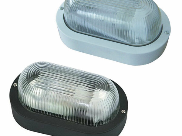 Plafoniera Ovale a Muro da Esterno Termoplastica | Sovil