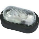 Plafoniera Ovale a Muro da Esterno Termoplastica | Sovil 8