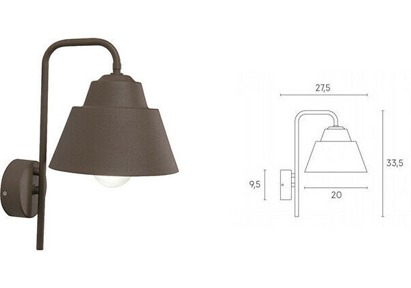 Applique Lampada da Parete in Basso Alma | Sovil 3