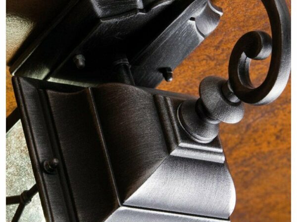 Lanterna da Parete quadrata Nera Rice | Sovil 3