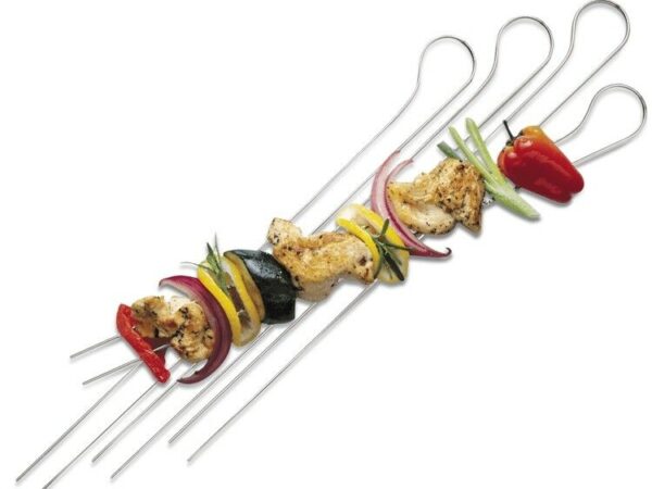 Weber | Set Spiedini a doppia punta in Acciaio 8 Pz