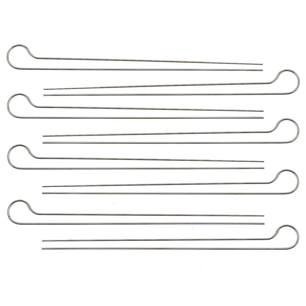 Weber | Set Spiedini a doppia punta in Acciaio 8 Pz 4