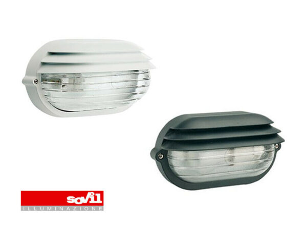 Applique Tonda a Muro Palpebra da Esterno | Sovil