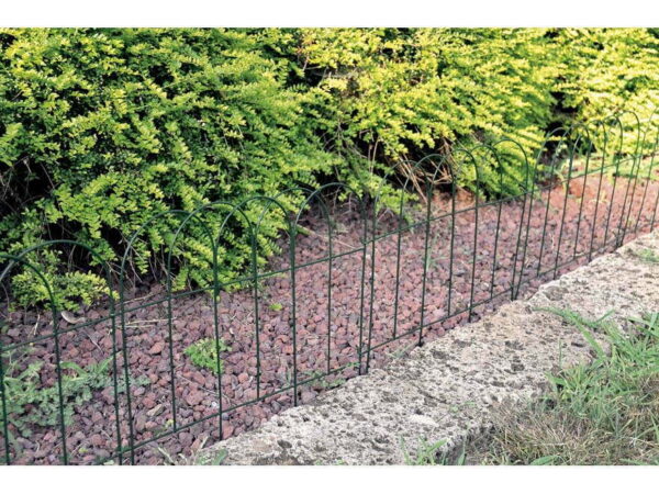 Recinzione in Metallo ad Arco per Aiuole 40×40 | Verdemax 3