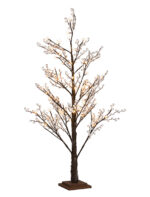 Mini Albero di Natale con Luci Led e Bacche Glow 10