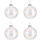 Palle di Natale in Vetro Rosso Melograno Opaco 7