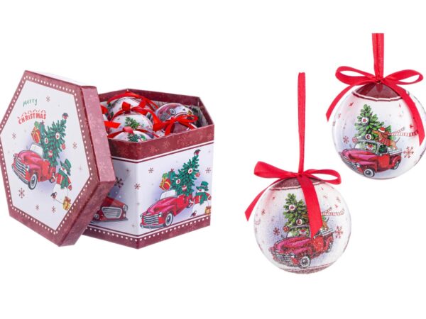 Scatola Regalo con 14 Palle di Natale 3