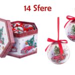 Scatola Regalo con 14 Palle di Natale 8