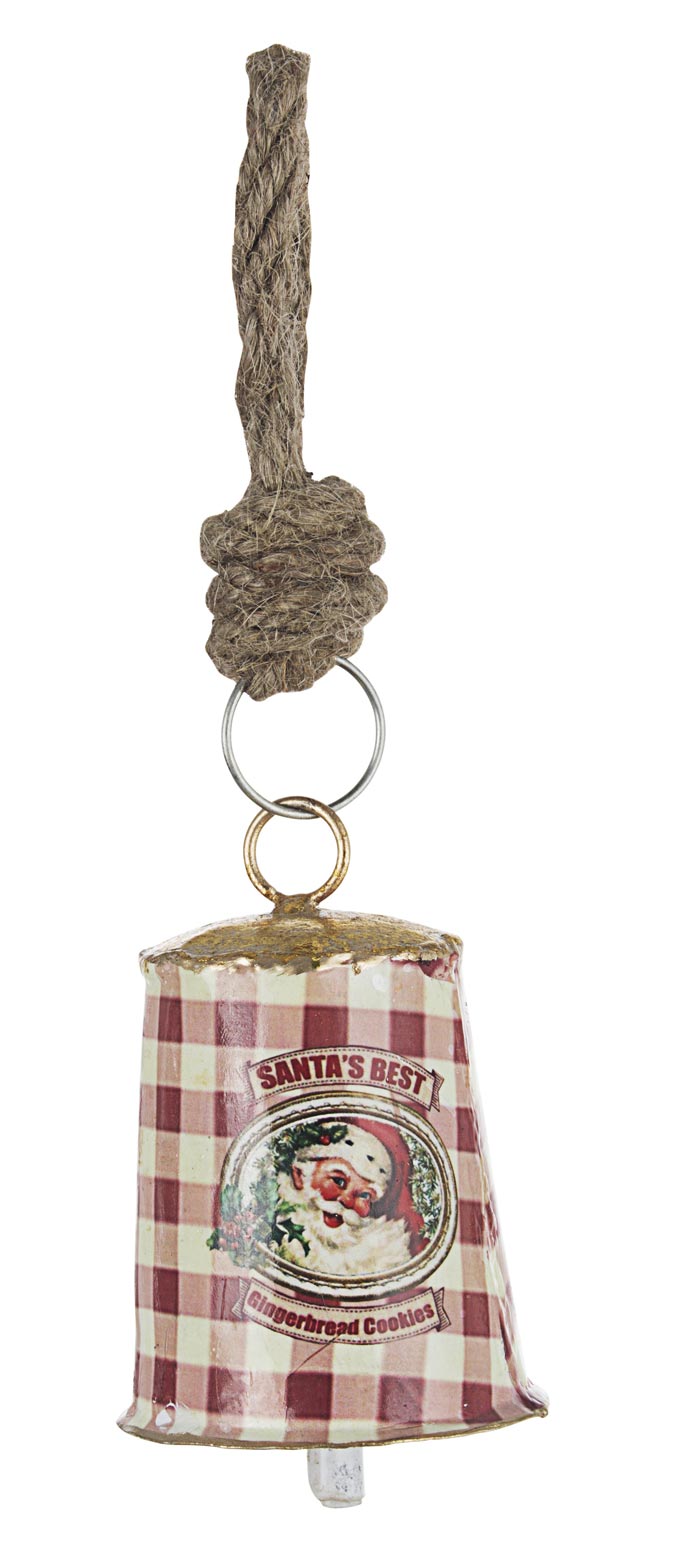 Pendaglio con Campanella di Babbo Natale 3 Pendaglio con Campanella di Babbo Natale 3