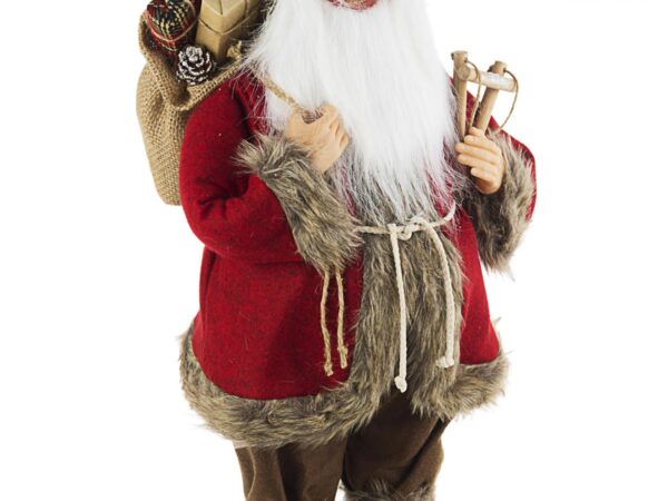 Pupazzo Babbo Natale Holly Rosso