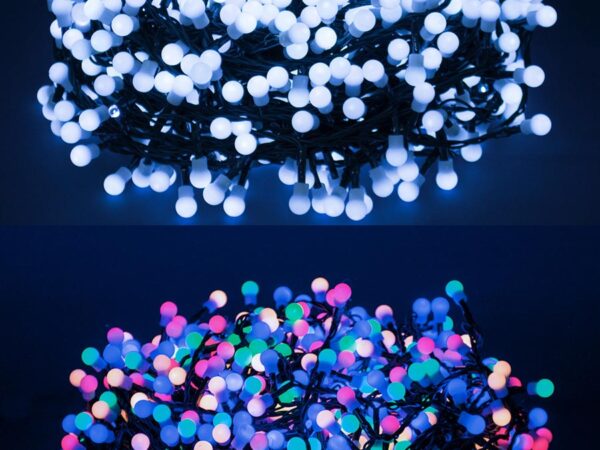 Luci di Natale Led a Palline per Uso Interno o Esterno