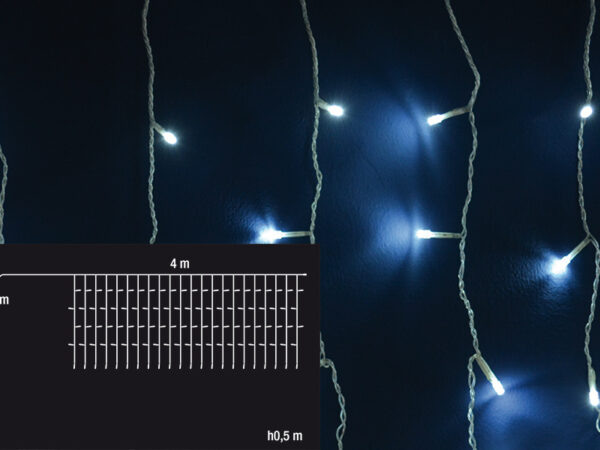 Tenda a Luci Led Connect Prolungabile 4 x 0.5 Mt 3