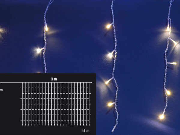 Tenda a Luci Led Connect Prolungabile 3 x 1 Mt