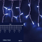 Tenda a Luci Led Connect Prolungabile 3 x 1 Mt 4