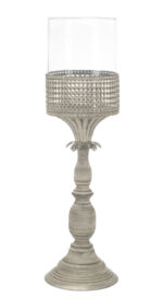 Porta Candele Shabby Chic | Blanc Mariclò 7