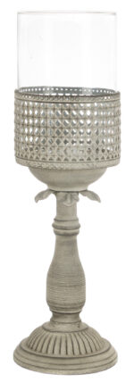 Porta Candele Shabby Chic | Blanc Mariclò 6