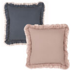 Cuscino Quadrato con Gala Shabby Chic | Blanc Maricl? 6