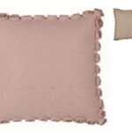 Cuscino Quadrato con Gala Shabby Chic | Blanc Maricl? 9