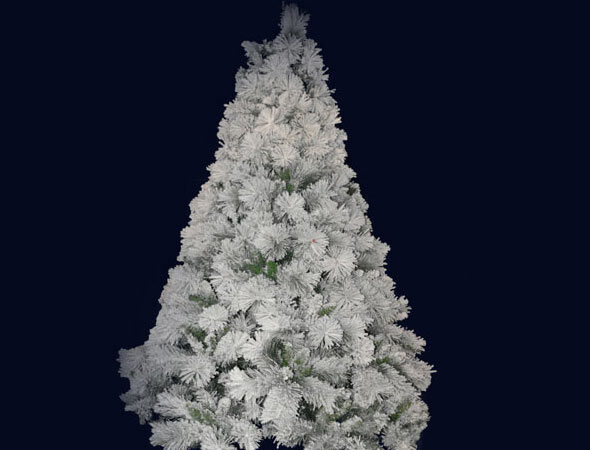 Albero di Natale Innevato a Soffitto Capovolto 3