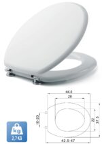 Coprivaso Copriwater  WC Universale Pegaso | Metaform 6