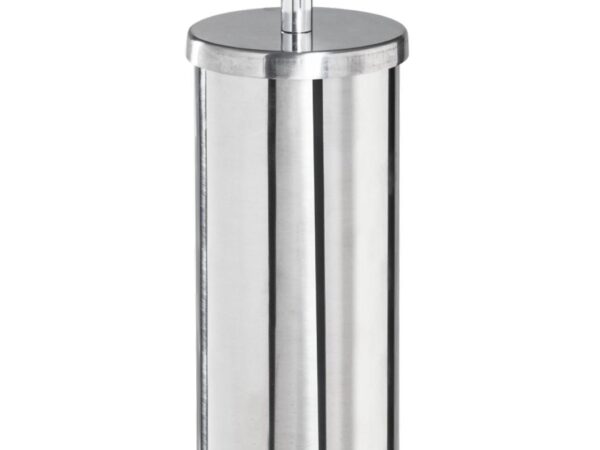 Porta Scopino da Terra Acciaio Cromato WC Wind | Metaform