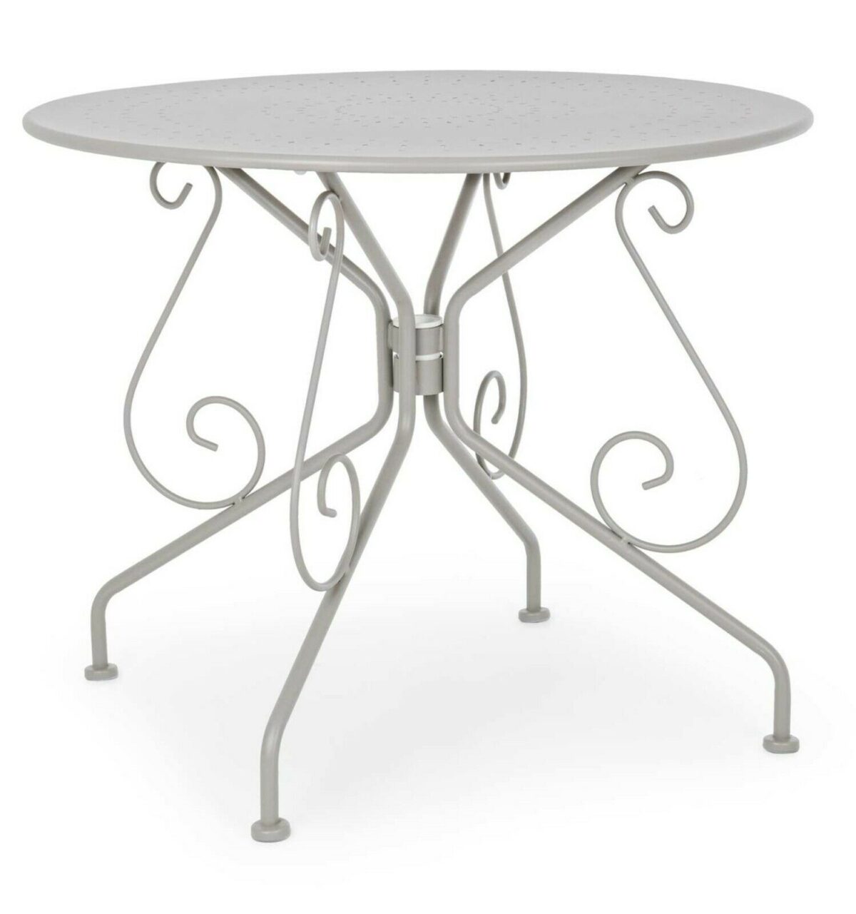 Tavolo Rotondo in Acciaio da Esterno Etienne 8