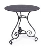 Tavolo Rotondo in Acciaio da Esterno Etienne 22