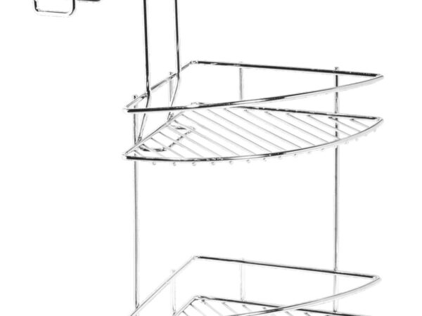 Cestello Doccia ad Angolo Doppio Spider New Crome Metaform
