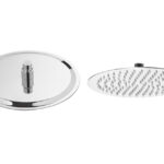Soffione Doccia Quadrato con Getto Pioggia Top Line Metaform 4