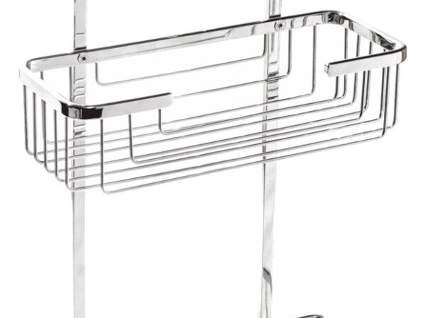 Cestello Doccia Doppio Ripiano in Acciaio Top Line Metaform